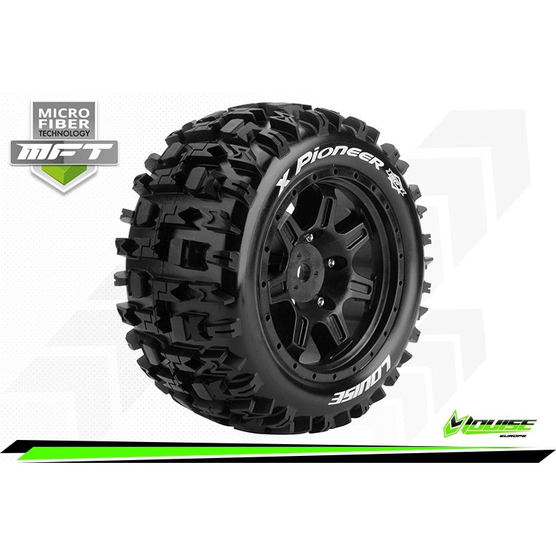Louise – MFT X-Pioneer Monster Truck Tire (Mounted) (X-Maxx) (2)