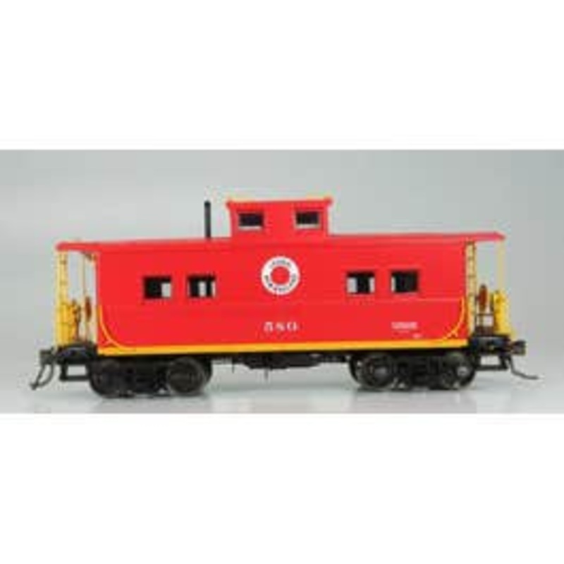 Rapido #144007 HO Northeastern-style Steel Caboose: LNE – Red Scheme