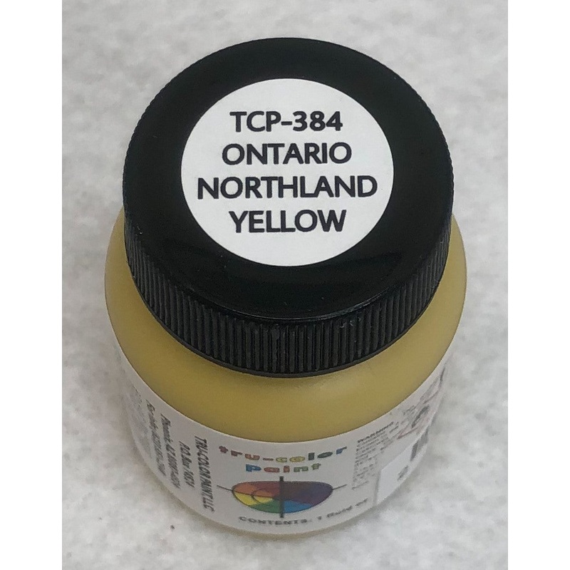 Tru Color TCP-384 Ontario Northland, Yellow, Paint 1 ounce