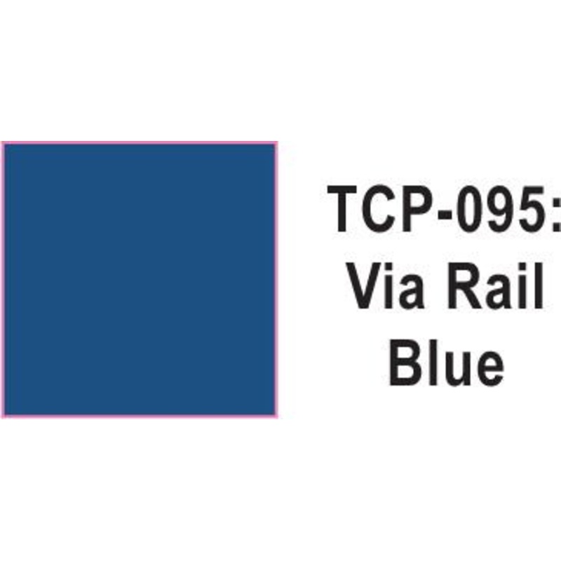 Tru Color TCP-95 VIA Rail Blue Paint 1 ounce