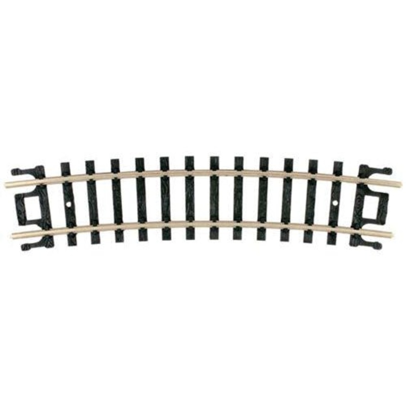 Atlas 2521 N Code 80 11″ Radius 1/2 Curve (6 Pieces)