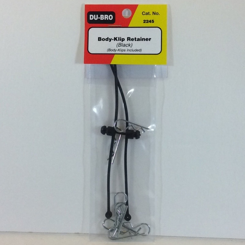 Du-Bro – Body Klip Retainers (Black)