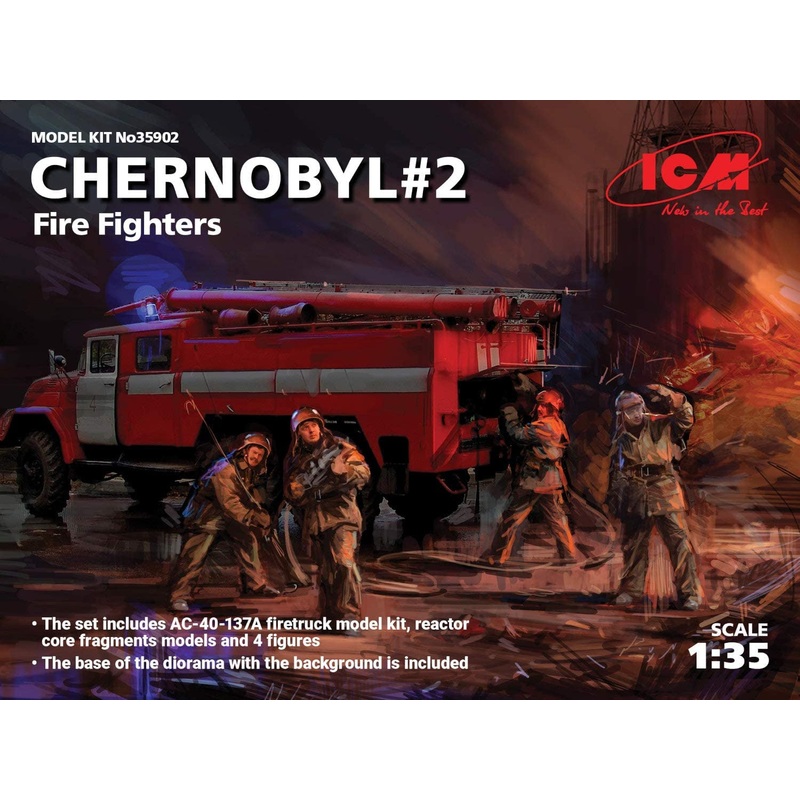 ICM – 1/35 Chernobyl #2 Fire Fighters