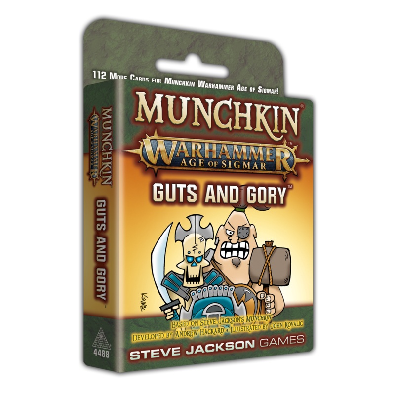 Munchkin Warhammer Age of Sigmar: Guts and Glory Expansion