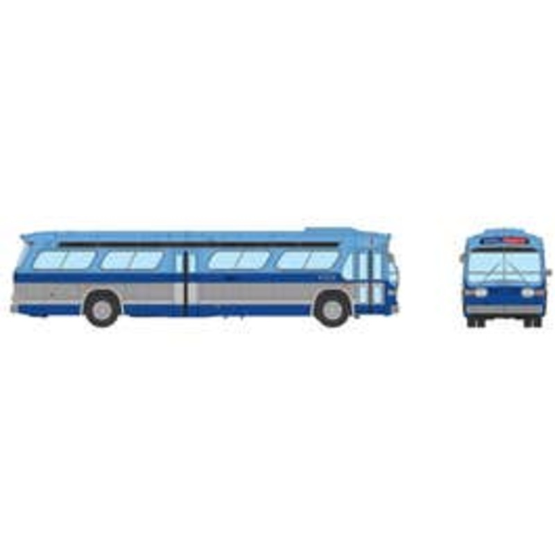 Rapido 753148 HO 1/87 New Look Bus (Deluxe): New York MTA – Blue: #6451