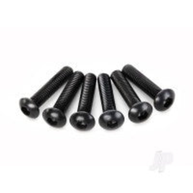 River Hobby – RH18075 2.5x14mm Button Head Hex for 1/18 Buggy/Truck (6)