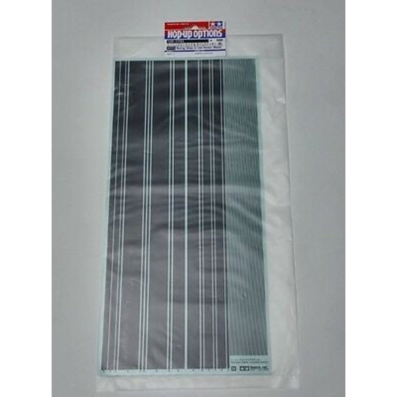 Tamiya – Racing Stripe Line Sticker (Black)