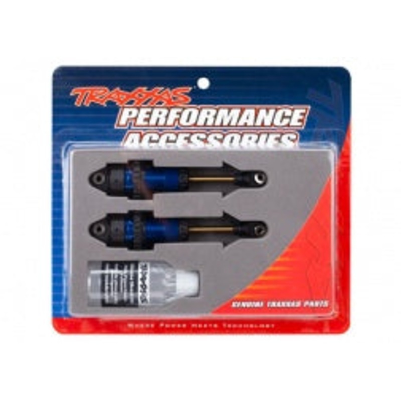 Traxxas – 7461 – Shocks/GTR/Long/Hard Anodized (2) (RU4X4/SL4X4)