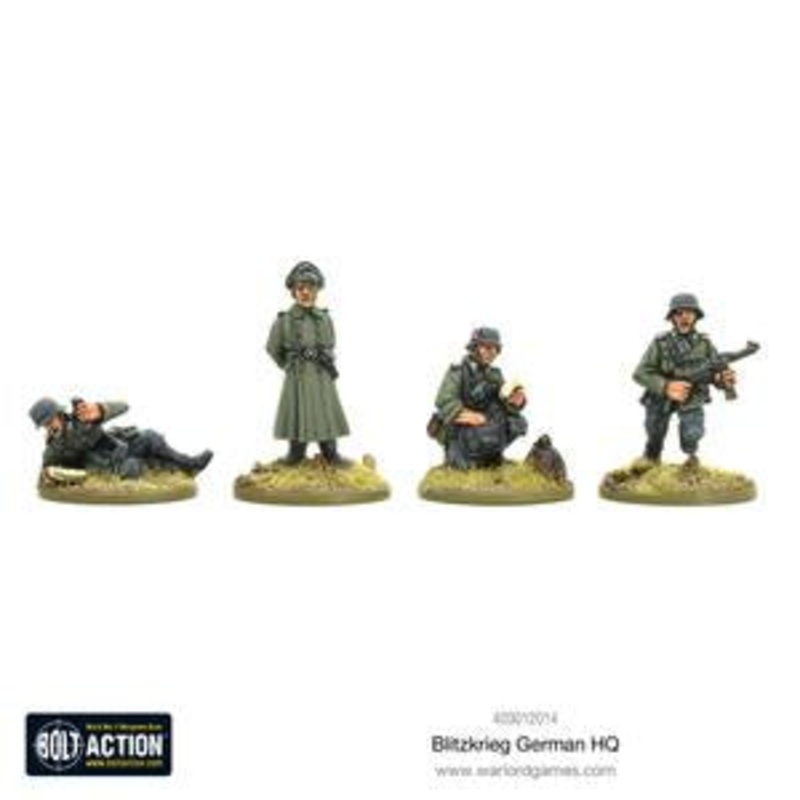 Warlord – Bolt Action  Blitzkrieg German HQ (1939-42) (Revised)