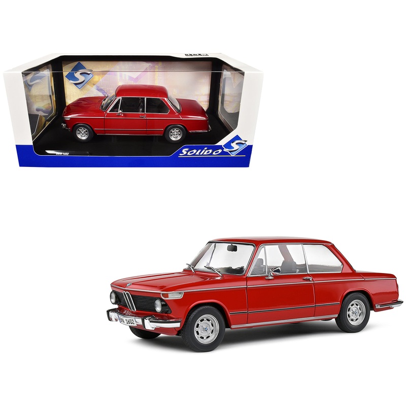 1971 BMW 1602 Verona Red 1/18 Diecast Model Car by Solido