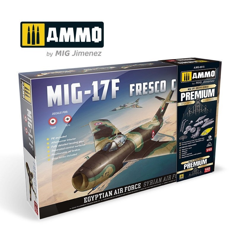 AMMO – 1/48 MIG-17F Egypt – Syria (Premium Edition)
