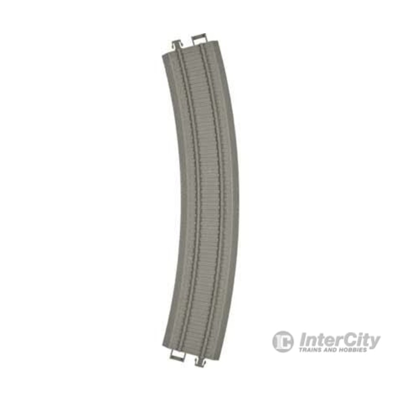 Atlas 15000006 18″ Radius Curve Track – Trainkids — Gray pkg(6) (Enough Sections for a Semicircle)