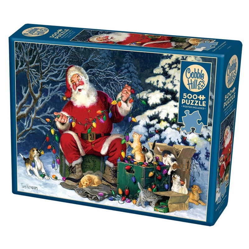 Cobble Hill – Santa’s Little Helper (500pcs)