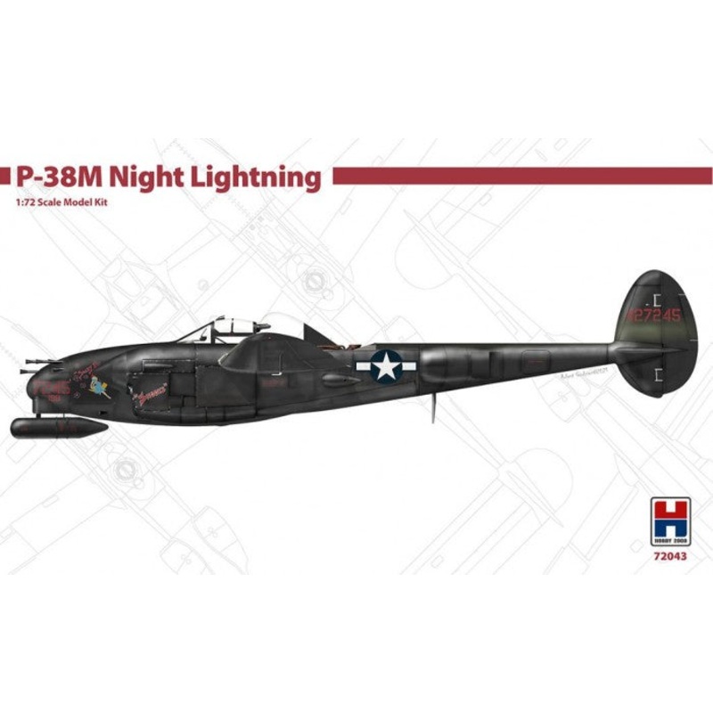 Hobby 2000 – 1/72 P-38M Night Lighting