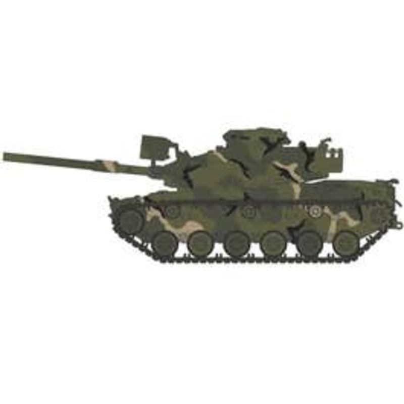 Rapido 804002 HO M60A1 Tank: MERDC Summer