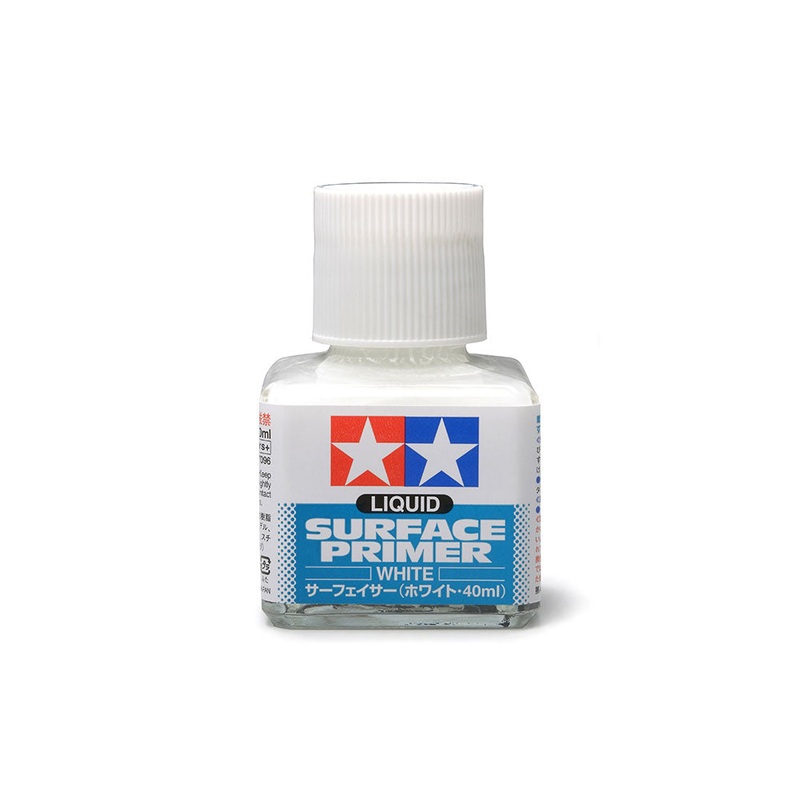 Tamiya – Liquid Surface Primer – White (40ml)
