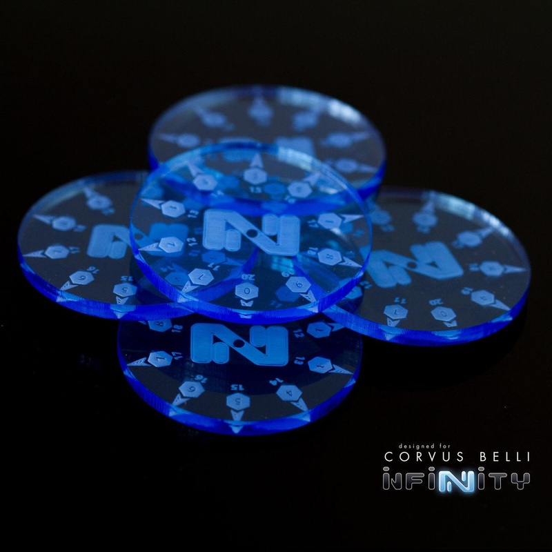 Warsenal – Mini Smoke Template Pack – Fluorescent Blue