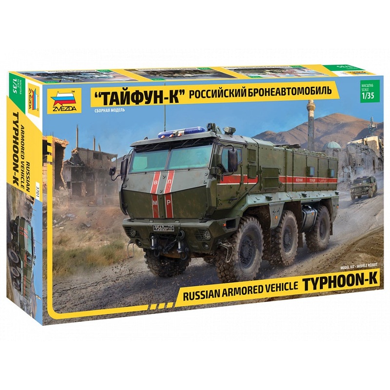 Zvezda – 1/35 Typhoon 6×6 Armoured Vehicle