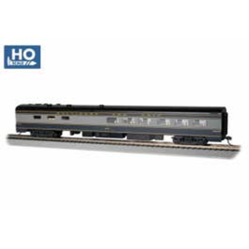 Bachmann #14801  85' SMOOTH-SIDE DINING CAR with LIGHTED INTERIOR – B&O
