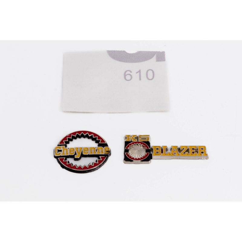 BigHorn RC – Chevrolet K5 Blazer Color Metal Label