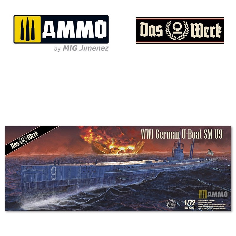 Das Werk – 1/72 S.M. U-Boot 9