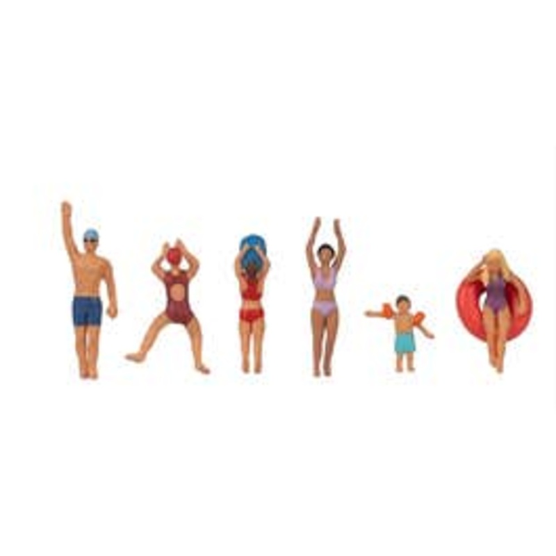 Faller 151687  HO Bathing and swimming people