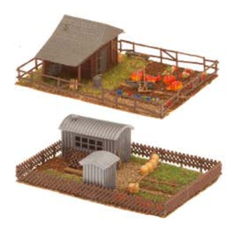 Faller 272552  N Allotment garden set #3 kit