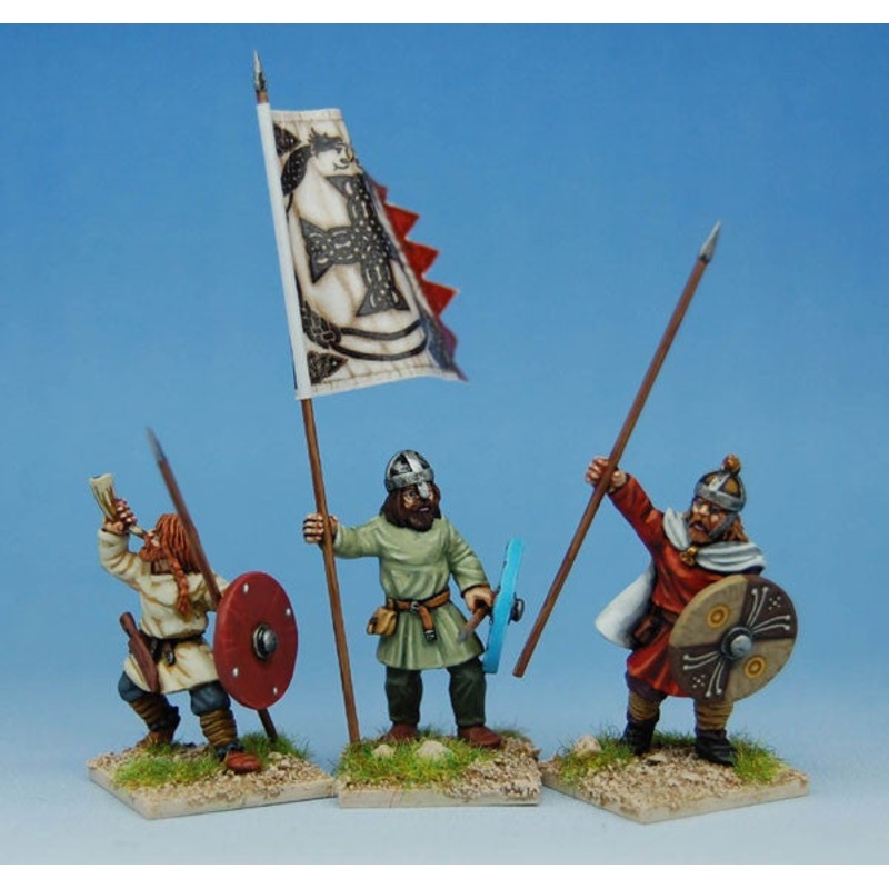 Footsore Miniatures – Early Saxon Infantry Command