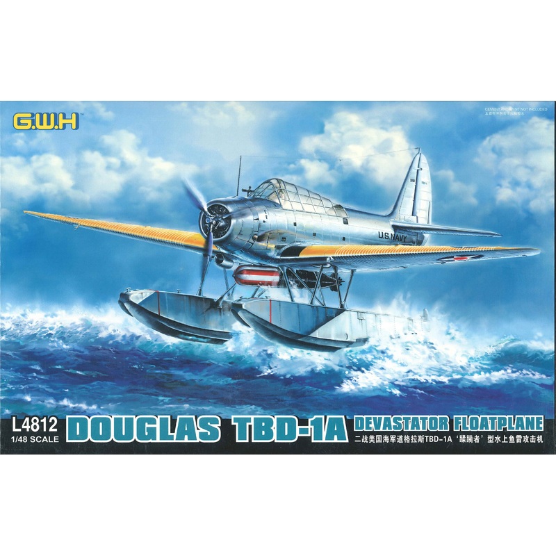Great Wall Hobby – 1/48 Douglas TBD-1a “Devastator” Floatplane