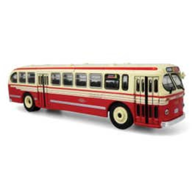 Iconic Replicas 87-0373  HO 1940s-1950s ACF Brill CD-44 Transit Bus – Toronto Transit Commission