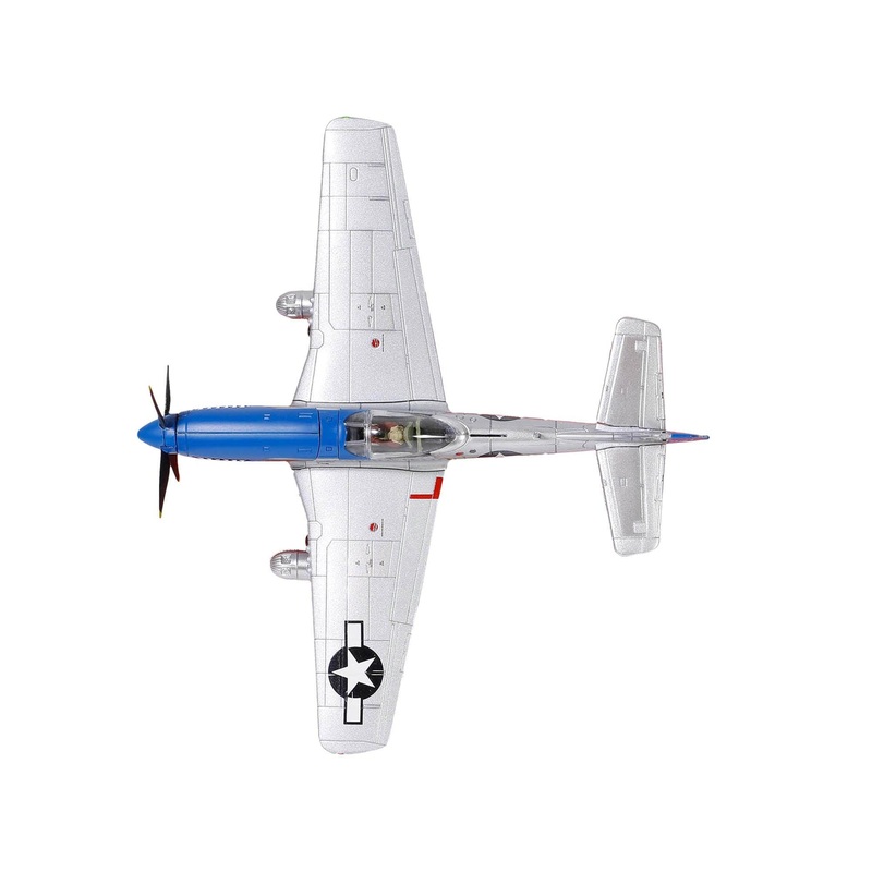 North American Aviation P-51D Mustang Aircraft Fighter “Petie 3rd Lt. Col. John C. Meyer 487th Fighter Squadron 352nd Fighter Group USAAF” (1944) “WW2 Aircrafts Series” 1/72 Diecast Model by Forces of Valor