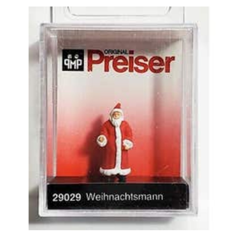 Preiser 29029  HO Santa Claus Figure with long coat
