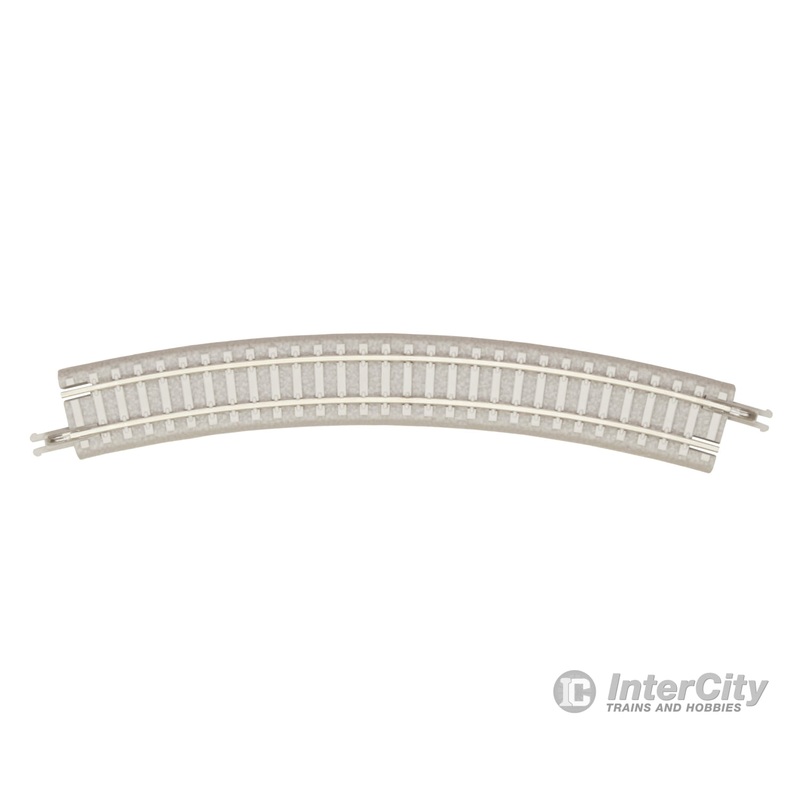 Rokuhan Z R052 220mm – 30 degree curve track with concrete ties