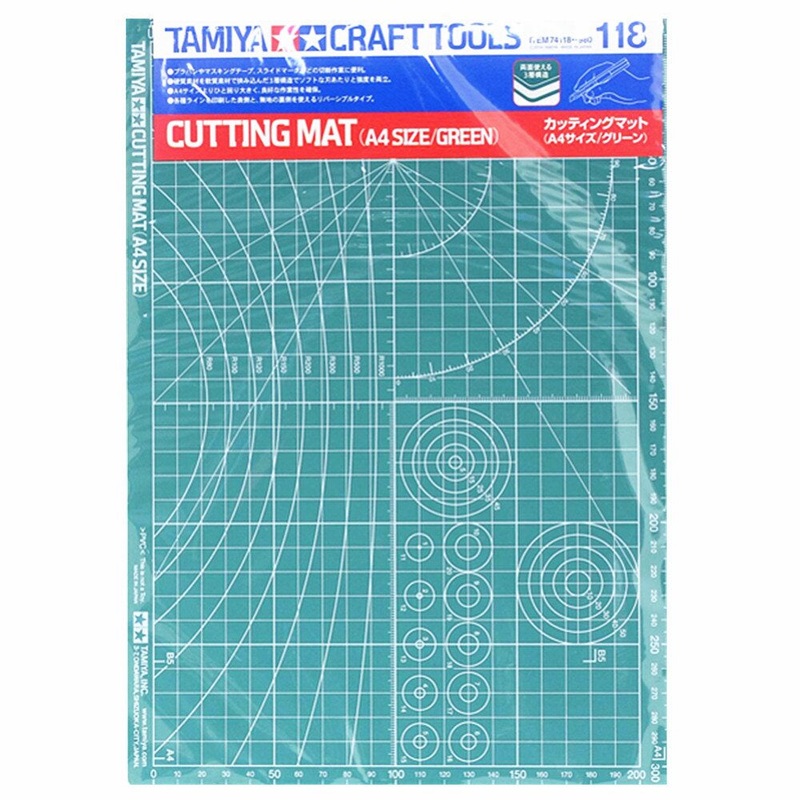 Tamiya – Cutting Mat (A4/Green)