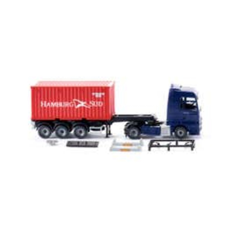 Wiking 52348  HO Container semi-trailer truck (NG) (MAN TGX Euro 6)