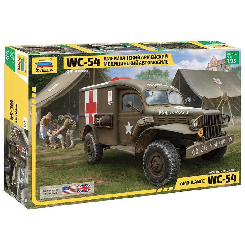Zvezda – 1/35 Dodge WC-54 Ambulance