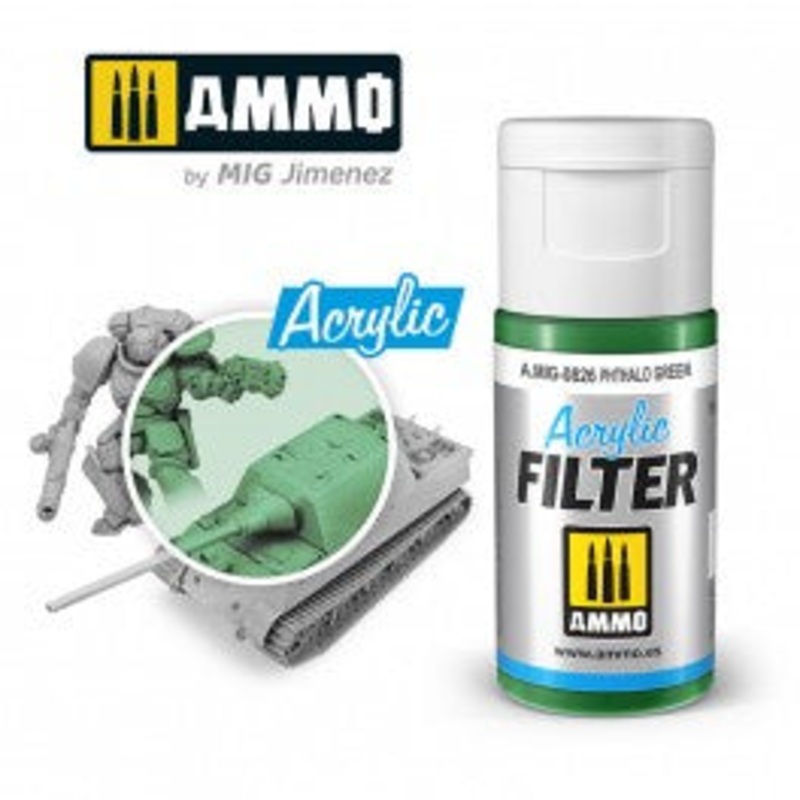 AMMO – 0826 Acrylic FILTER Phthalo Green