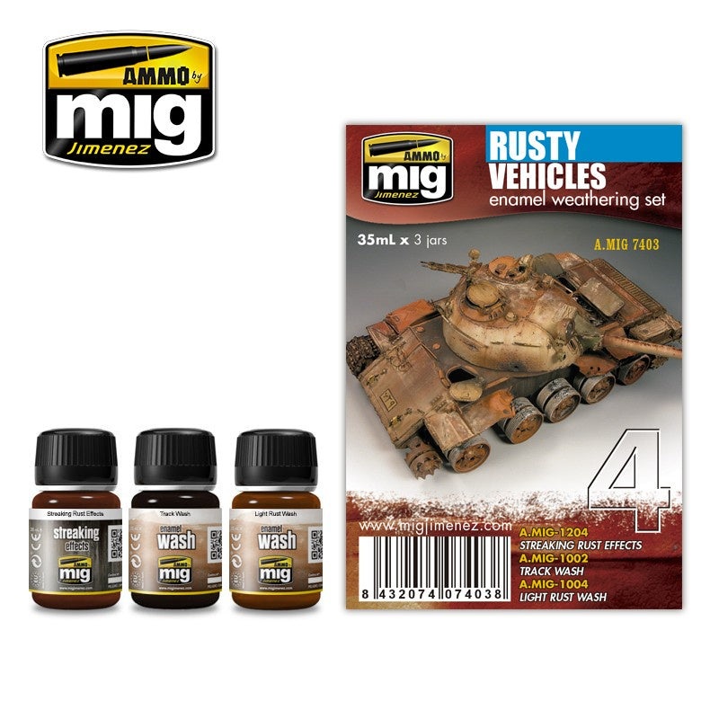 AMMO – 7403 Rusty Vehicles Set