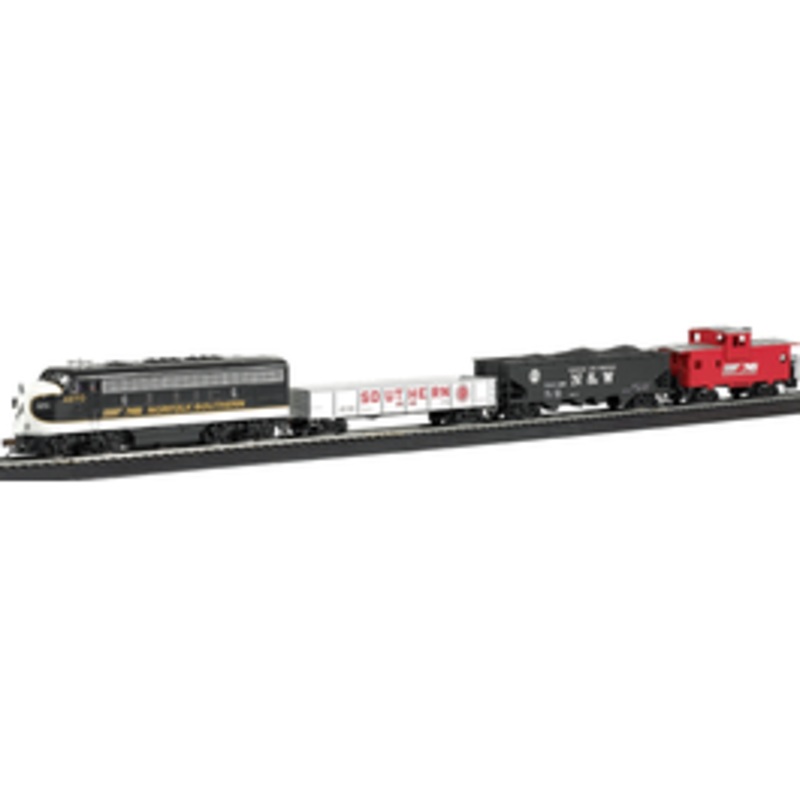 Bachmann 00691 HO Throughbred N&S Freight Starter Train Set
