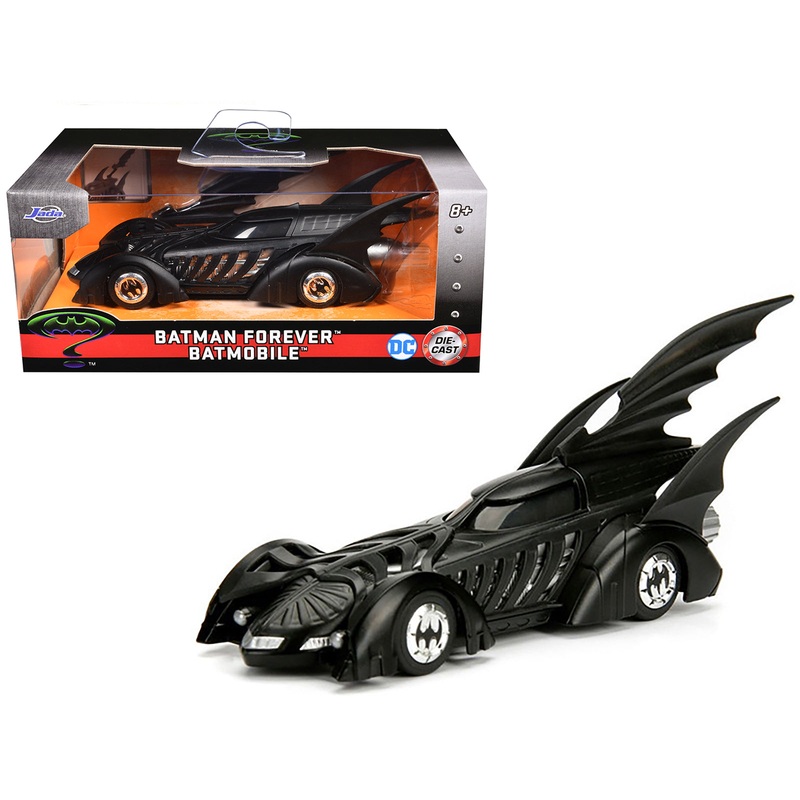 Batmobile Black “Batman Forever” (1995) Movie “Hollywood Rides” Series 1/32 Diecast Model Car by Jada