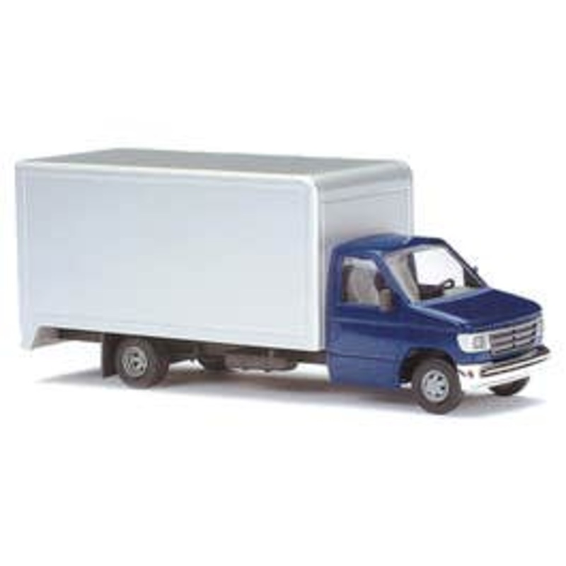 Busch 89116  HO Ford E-350 Van, Blue/Light Grey