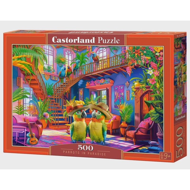Castorland – Parrots in Paradise (500pcs)