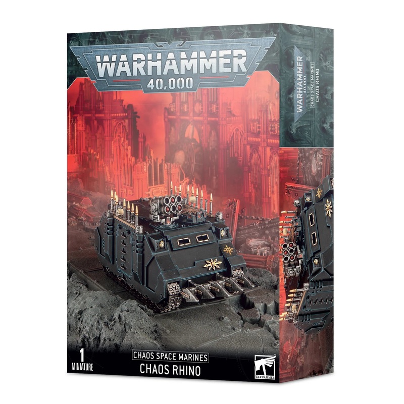 GW – Warhammer 40k Chaos Space Marines: Chaos Rhino (43-11)