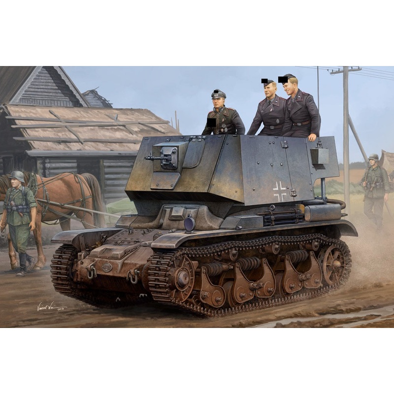 Hobby Boss – 1/35 Befehlsfahrzeug Auf Fgst.Pz.Kpfw.35 R 731(f) (83809)