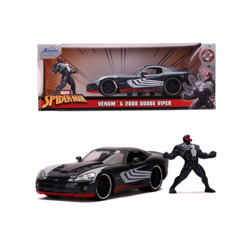 Jada – 1/24 Venom & Dodge Viper 2008 (Marvel)