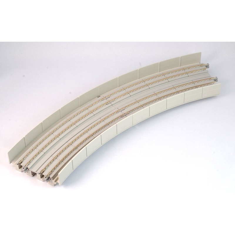 Kato 20-545 N 16 5/16″ 15″ (414mm 381mm) Curved Double Viaduct Easement (2 Pieces)