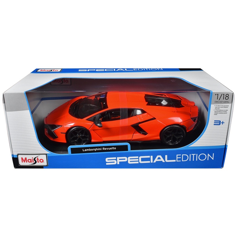 Lamborghini Revuelto Orange “Special Edition” Series 1/18 Diecast Model Car by Maisto