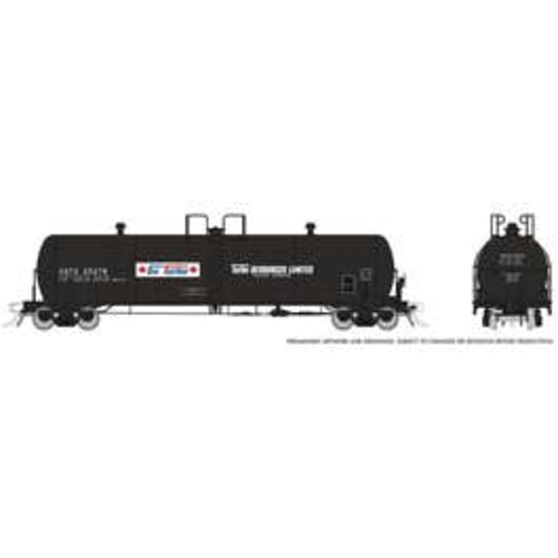 Rapido 135021A HO Procor 20K gal Tank Car: Turbo Resources (CGTX)