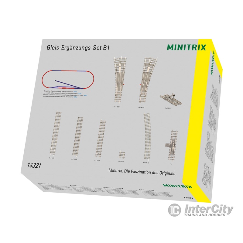 Trix 14321 N B1 Track Extension Set