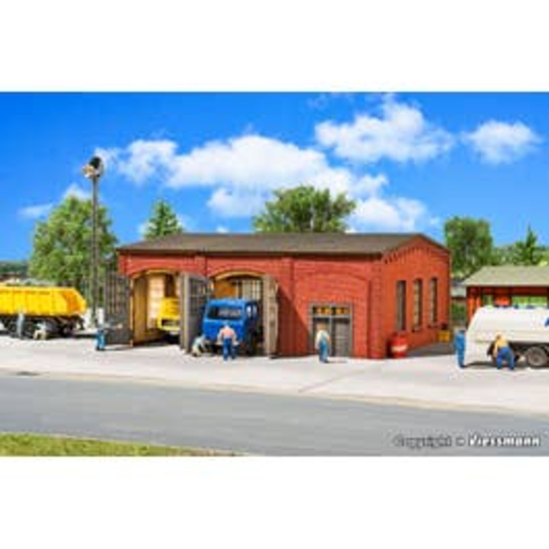 Vollmer 47558  N Truck workshop – Polyplate kit